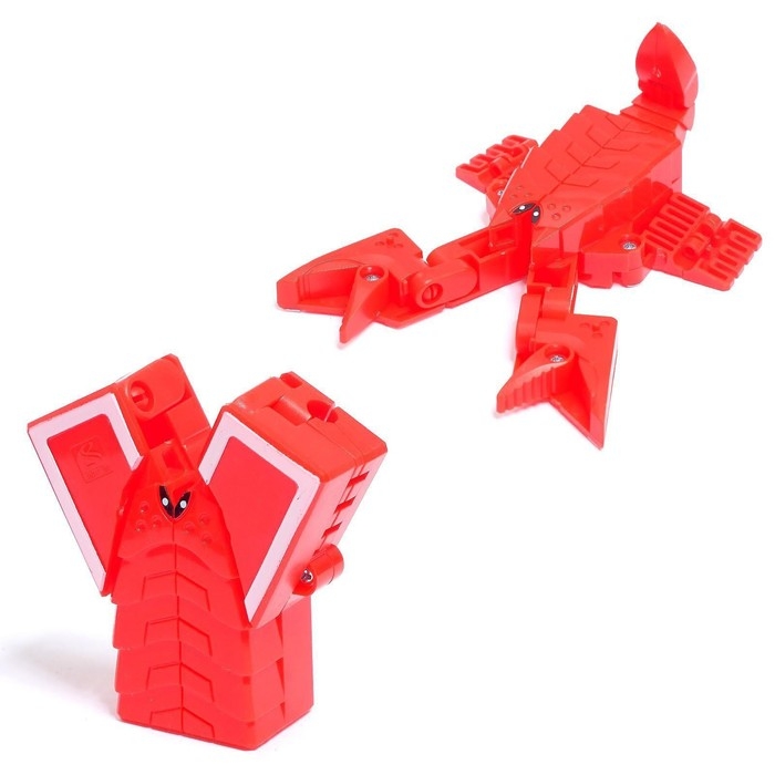 Робот «Дино-буква», трансформируется в динозавра, МИКС