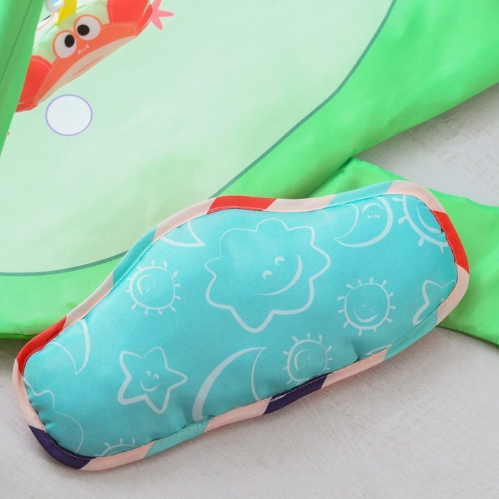 Развивающий коврик с дугами «Лягушонок», 4 игрушки, зеркало, размер 78х69 см, Крошка Я Развивающий коврик с дугами «Лягушонок», 4 игрушки, зеркало, размер 78х69 см, Крошка Я