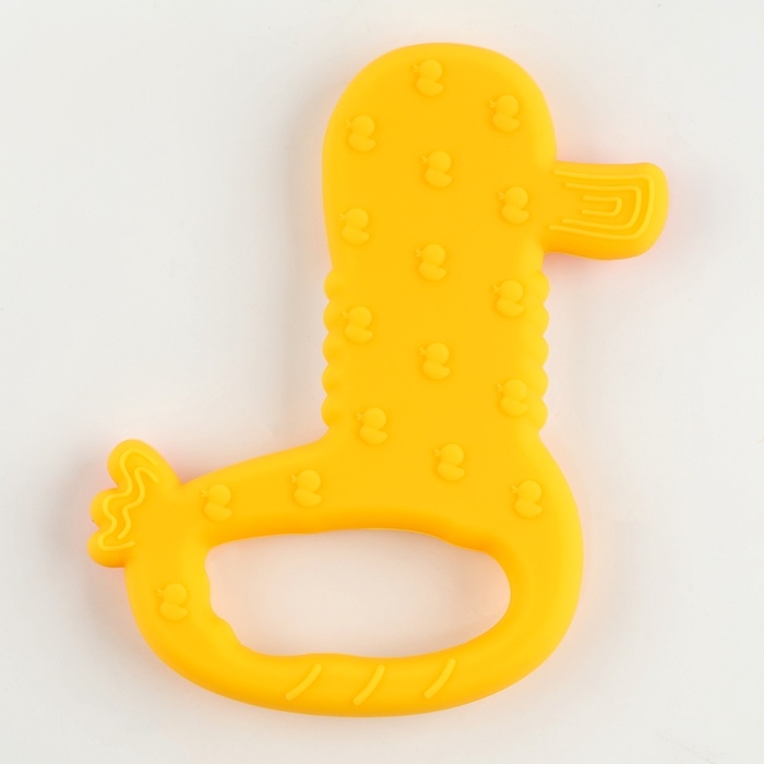 Прорезыватель силиконовый для зубов «Уточка» Прорезыватель силиконовый для зубов «Уточка»