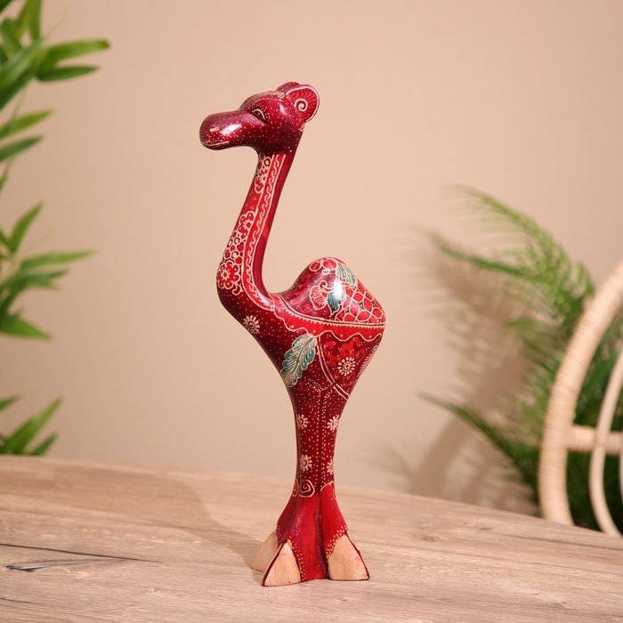 Сувенир  Сувенир "Верблюд" батик, дерево 40 см