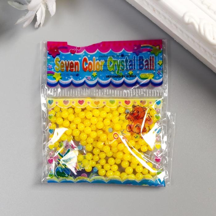 Растущий гель однотонный Растущий гель однотонный "Тёмно-жёлтый" набор 12 пакетов на блистере 5 гр 28х17 см