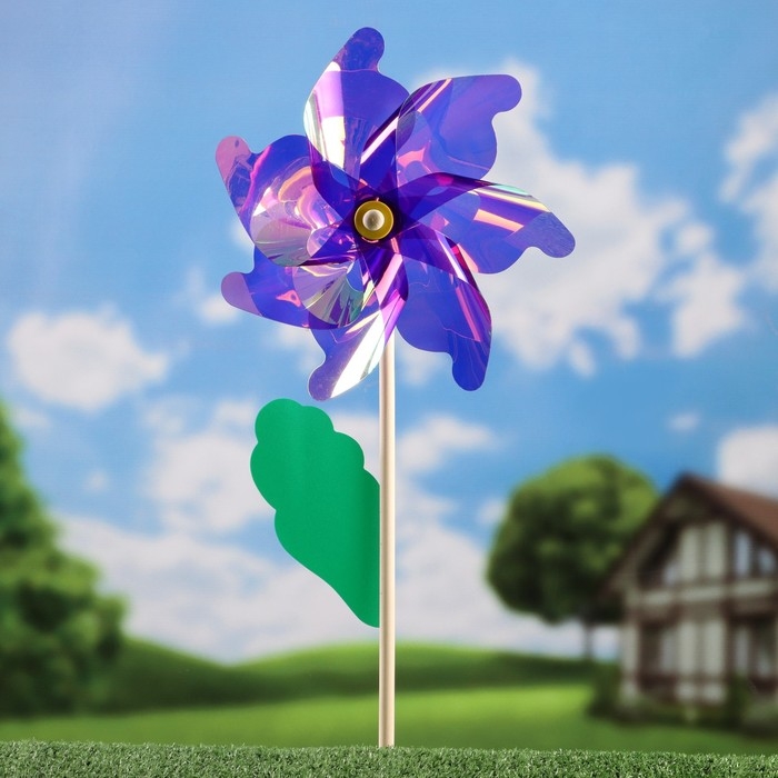 Штекер Штекер "Ветерок космическая ромашка" 14х26см, длина 75см