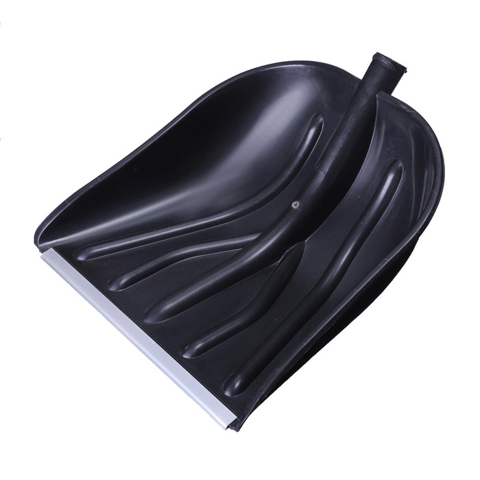 Ковш лопаты пластиковый, 410 × 460 мм, с алюминиевой планкой, тулейка 32 мм, «Купец» Ковш лопаты пластиковый, 410 × 460 мм, с алюминиевой планкой, тулейка 32 мм, «Купец»