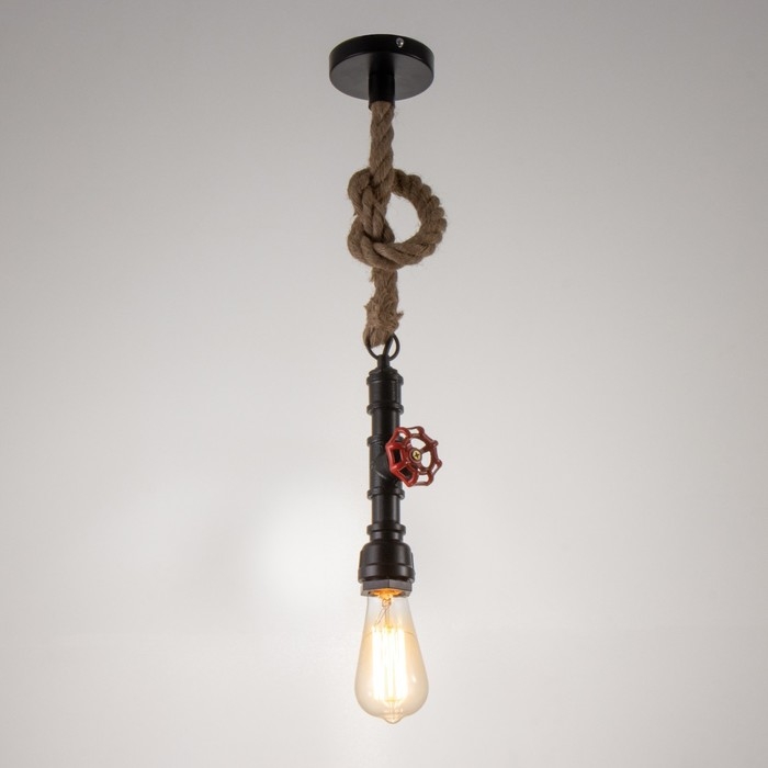 Подвес BayerLux Подвес BayerLux "Фитинг" Е27 черный 5х5х100 см