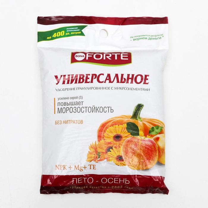 Удобрение комплексное Бона Форте с микроэлементами универсальное лето-осень, 5 кг Удобрение комплексное Бона Форте с микроэлементами универсальное лето-осень, 5 кг