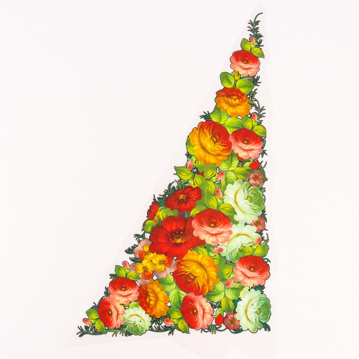 Термотрансфер «Жостово» уголок правый, набор 10 шт. Термотрансфер «Жостово» уголок правый, набор 10 шт.