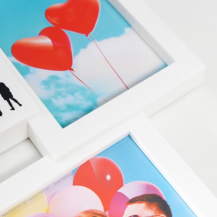 Мультирамка  Мультирамка "СЕМЬЯ" коллаж на 8 фото 10х15 см, белый