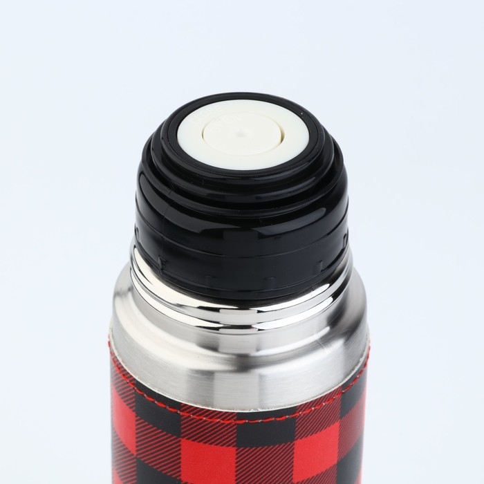 Термос в кожзаме  Термос в кожзаме "С Новым Годом", 500 мл