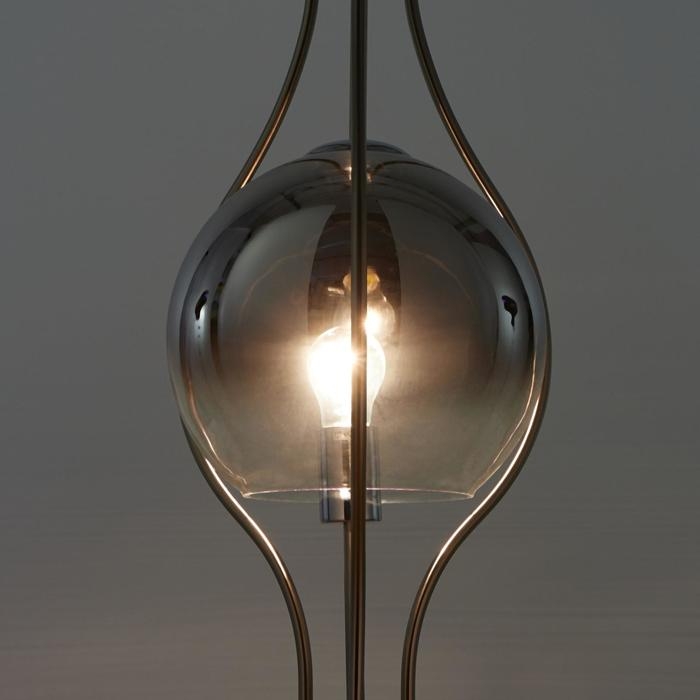 Светильник BayerLux 88508/1 E27 40Вт хром 26х26х70-170 см