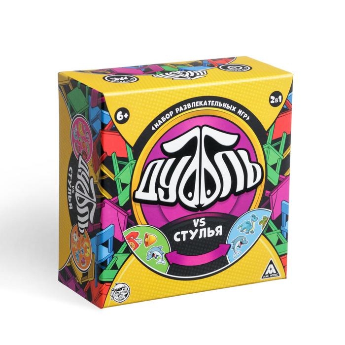 Настольная игра «Дуббль vs Стулья» 2 в 1, 6+ Настольная игра «Дуббль vs Стулья» 2 в 1, 6+