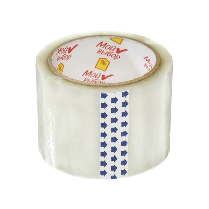Клейкая лента Клейкая лента "Мой Выбор" прозрачная 72 мм * 100 м * 40 мкм
