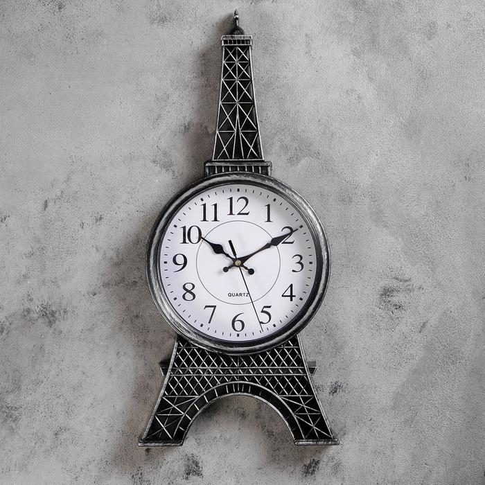 Часы настенные, серия: Интерьер, Часы настенные, серия: Интерьер, "Риволи", дискретный ход, 21 х 47 см