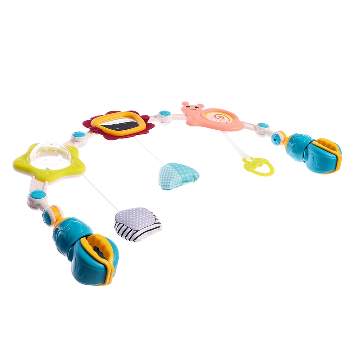 Развивающая дуга «Улитка», с подвижными элементами Развивающая дуга «Улитка», с подвижными элементами