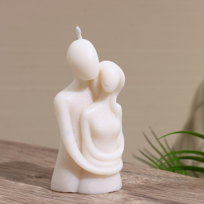 Свеча  Свеча "Двое" 5х7х14 см, соевый воск