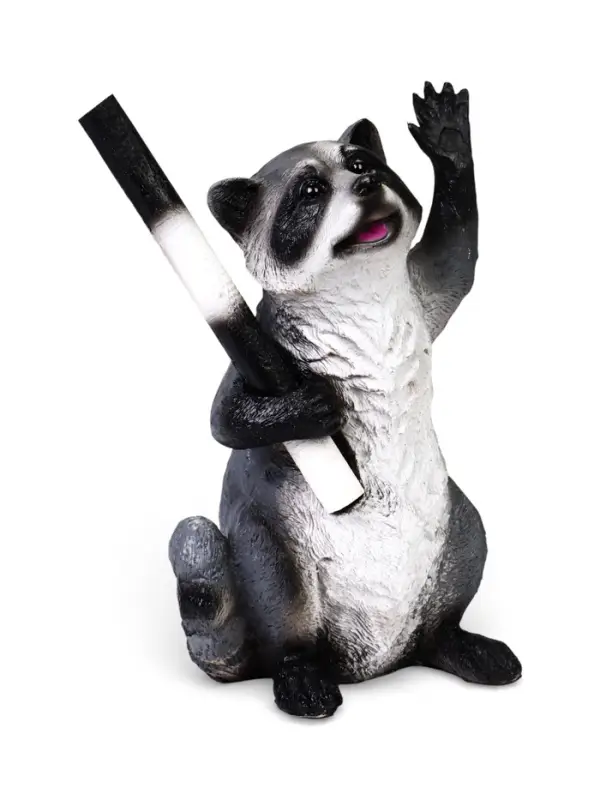 Садовая Фигура 30 х 18 х 16 см полистоун Енот ГАИ