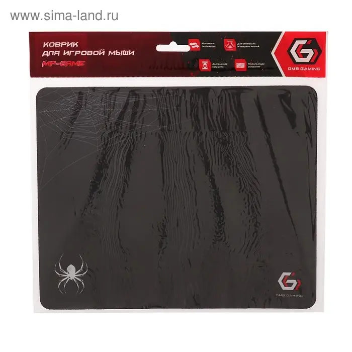 Коврик для мыши Gembird MP-GAME11, 250х200х3 мм, "паук"