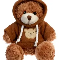 Мягкая игрушка "Милый мишка" в кофте, 15 см