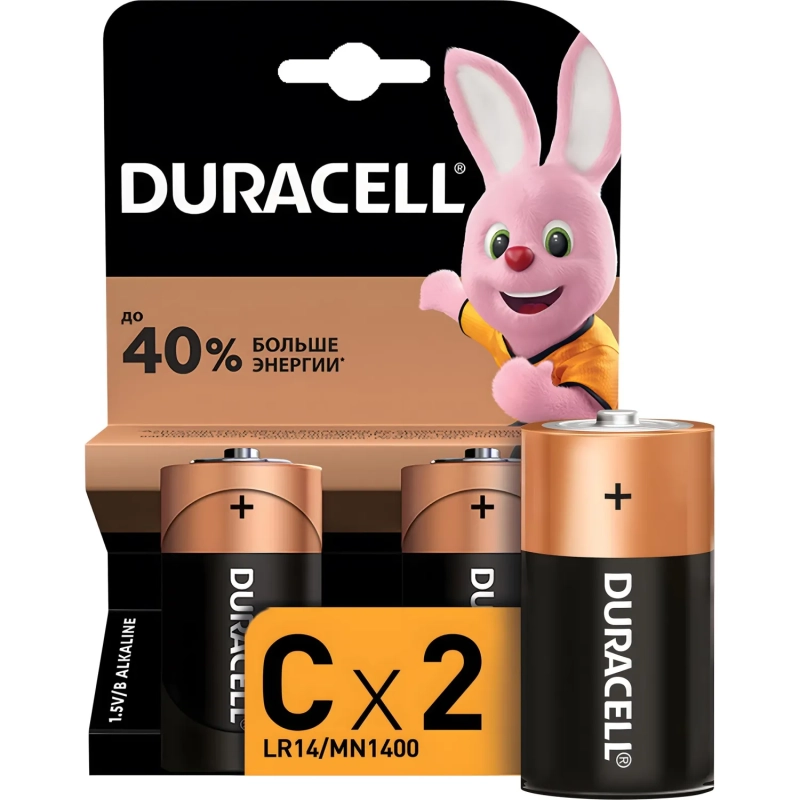 Батарейка DURACELL BASIC C/LR14-2BL