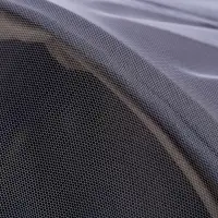 Москитная сетка с планкой, белая, окантовка серая