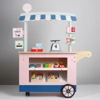 Игровой деревянный набор &laquo;Продуктовая лавка. Мечта&raquo;, на колёсах, 74&times;30&times;102 см