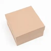 Набор коробок квадратных 10 в 1 крафт,24.5&times;24.5&times;11.5 - 6.5&times;6.5&times;4 см,