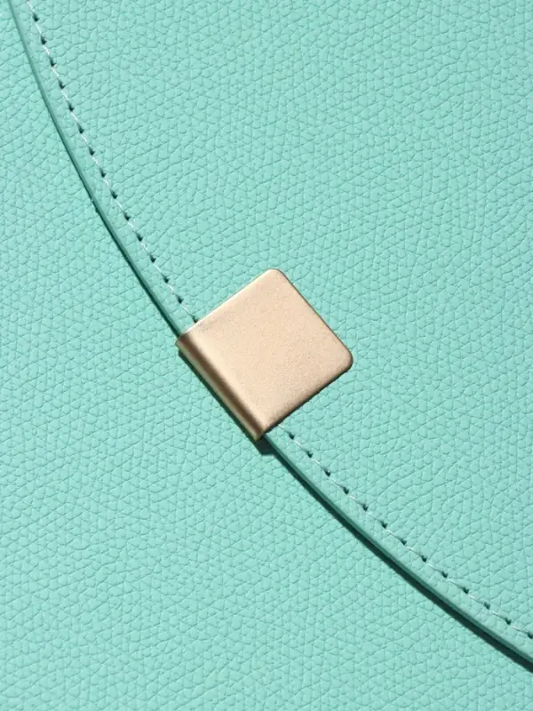 Органайзер на кольцах, A5, с клапаном, 80л, линия, к/зам, Бирюзовый Органайзер на кольцах, A5, с клапаном, 80л, линия, к/зам, Бирюзовый