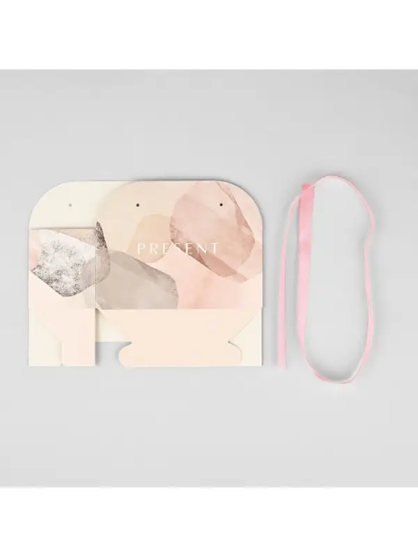 Коробка-переноска для цветов складная Present, 17&times;13&times;7 см