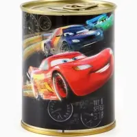 Копилка металлическая, 9.5 см&times;7.5 см&times;7.5 см &laquo;Молния Маккуин&raquo;, Тачки