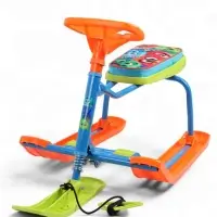 Снегокат «Монстрики», оранжевый, зелёный, ТС1-СЛ/М Snow Cat Снегокат «Монстрики», оранжевый, зелёный, ТС1-СЛ/М Snow Cat