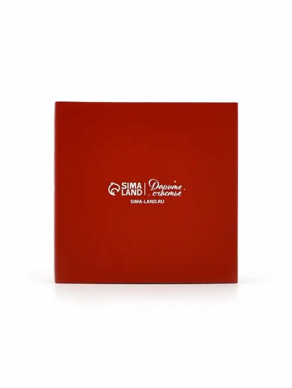Коробка под бижутерию «Красная», 7.5 х 7.5 х 3 см Коробка под бижутерию «Красная», 7.5 х 7.5 х 3 см