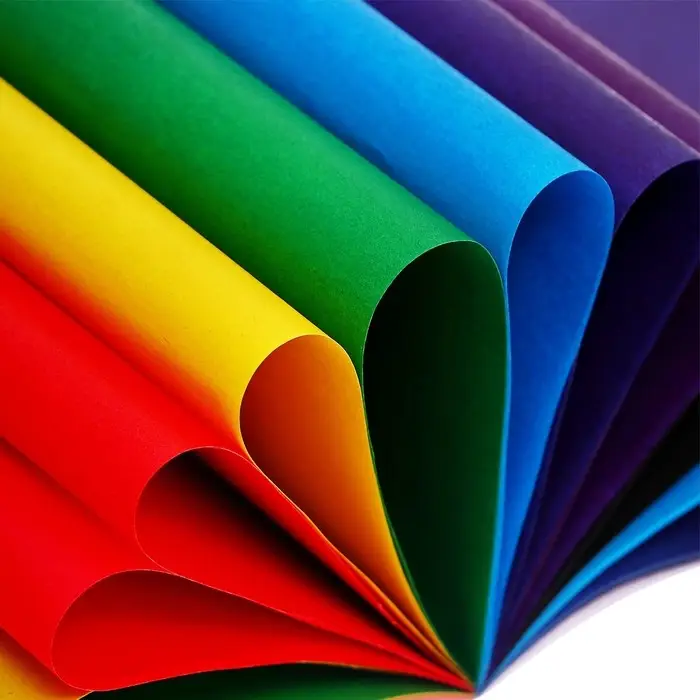 Бумага цветная А4, 24 листа, 8 цветов, Calligrata, газетная, на скобе