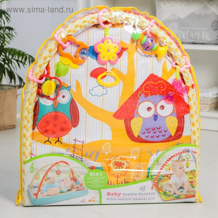 Развивающий коврик с дугами «Совушкин дом», 110х83 см. Развивающий коврик с дугами «Совушкин дом», 110х83 см.