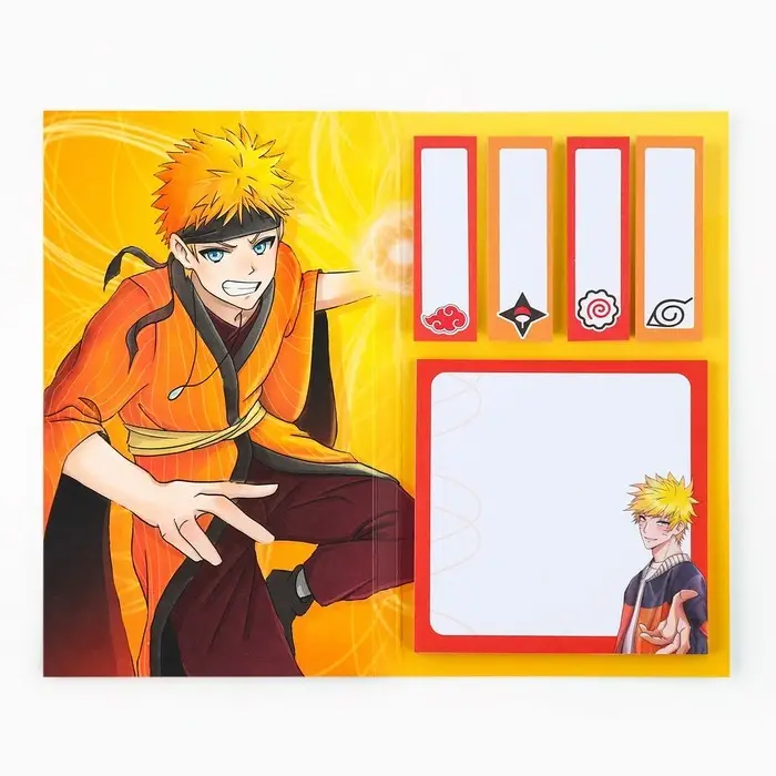 Книжка стикеров &laquo;Аниме мальчик&raquo;, 5 блоков, 30 л