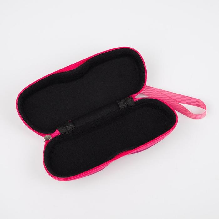 Футляр для очков на молнии, длина 16 см, цвет МИКС Футляр для очков на молнии, длина 16 см, цвет МИКС