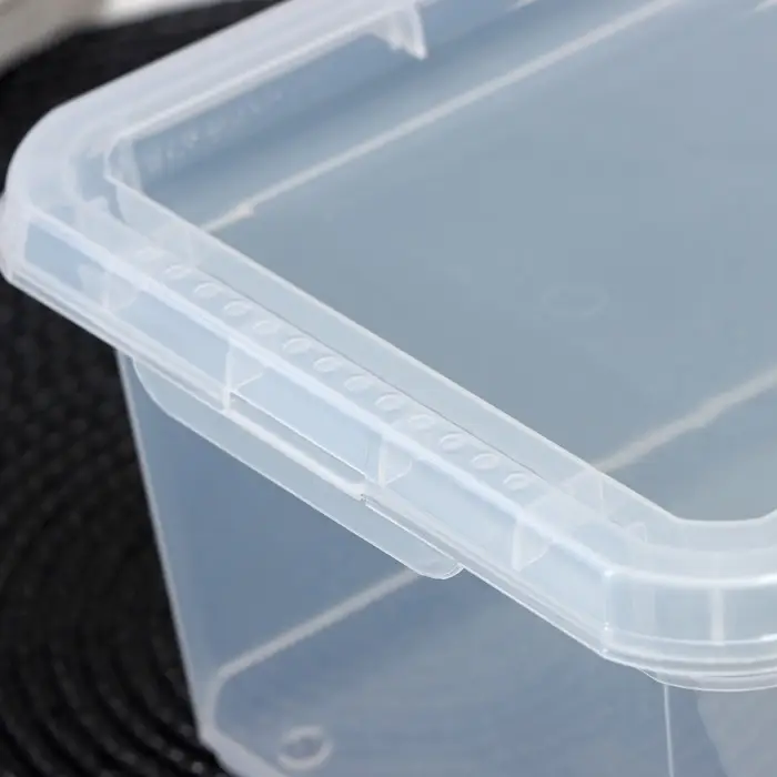 Контейнер для хранения Palm, 2 л, 19&times;15.3&times;9.8 см, с крышкой, прозрачный