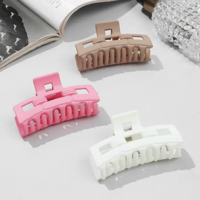 Крабик для волос «Матовый», связка, 7 см, МИКС Крабик для волос «Матовый», связка, 7 см, МИКС