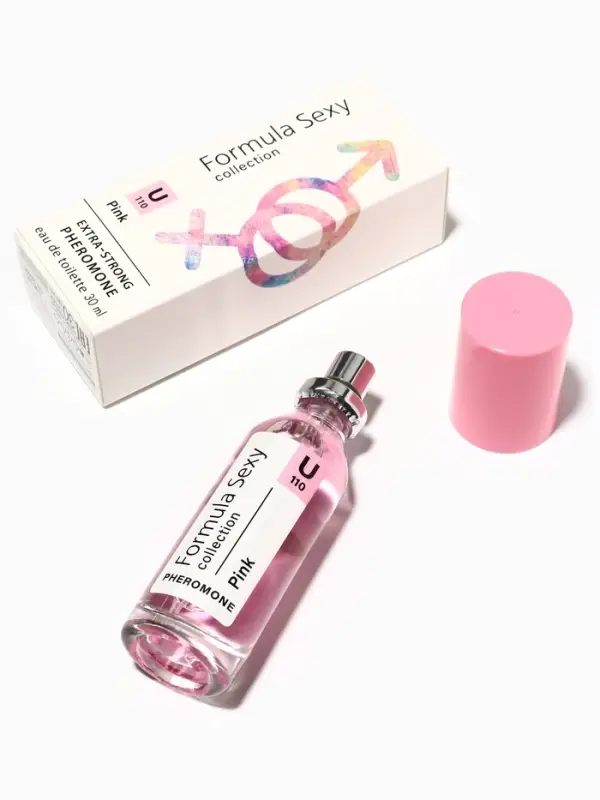 Туалетная вода женская с феромонами Formula Sexy collection Pink U110, 30 мл