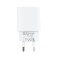 Переходник сетевого зарядного устройства HS18 на USB + Type-C  PD20W + QC3.0 ISA белый