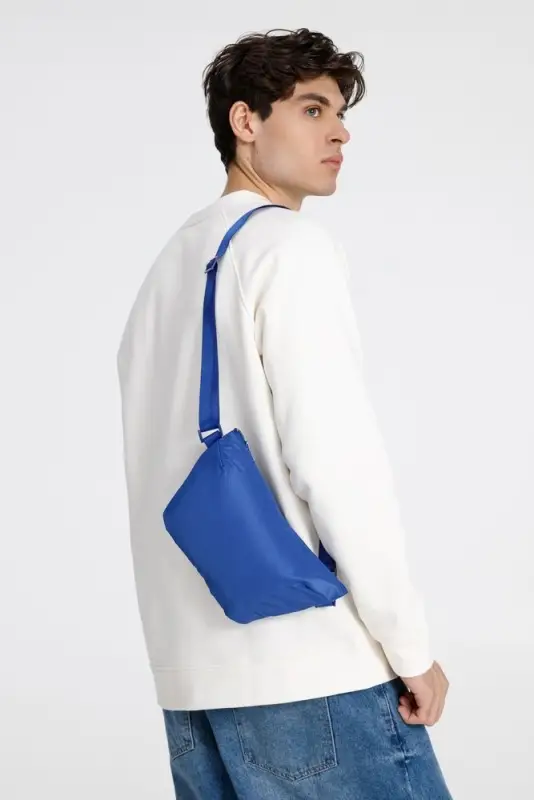 Поясная сумка W1, синяя