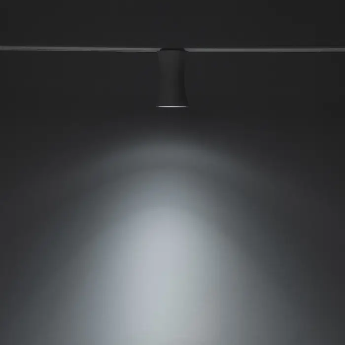 Светильник трековый BayerLux SLIM &laquo;Лотос&raquo;, LED, 12 Вт, 3000K-6000К, 48 В, CRI90, 8&times;8&times;12.5 см, белый