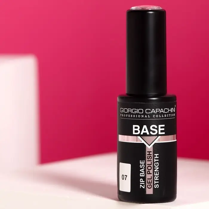 Базовое покрытие для гель-лака Базовое покрытие для гель-лака "Giorgio Capachini", с повышенной стойкостью, тон 07, 12 мл