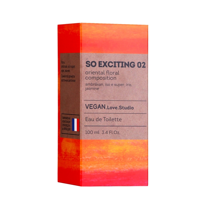 Туалетная вода женская Vegan Love Studio So Exciting 02 (по мотивам Molecules 02), 100 мл Туалетная вода женская Vegan Love Studio So Exciting 02 (по мотивам Molecules 02), 100 мл