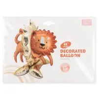Воздушный шар фольгированный 3D 44" «Цирк. Лев», только под воздух Воздушный шар фольгированный 3D 44" «Цирк. Лев», только под воздух