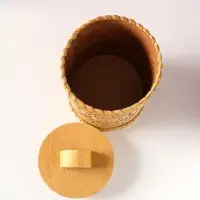 Туес &laquo;Розы&raquo;, 12х17см береста