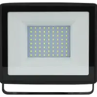 Прожектор светодиодный ДО-100 Вт 6500К 8000 Лм IP65 черный 100w холодный 200-240В LPR-023-0-65K-100