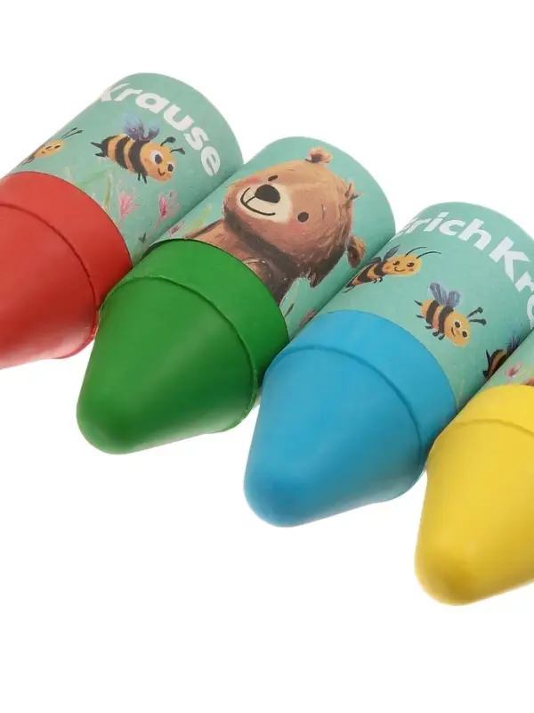 Восковые мелки 4 ErichKrause, Baby, Jumbo, Bee, Wax