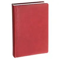 Ежедневник Sagrin, недатированный, красный