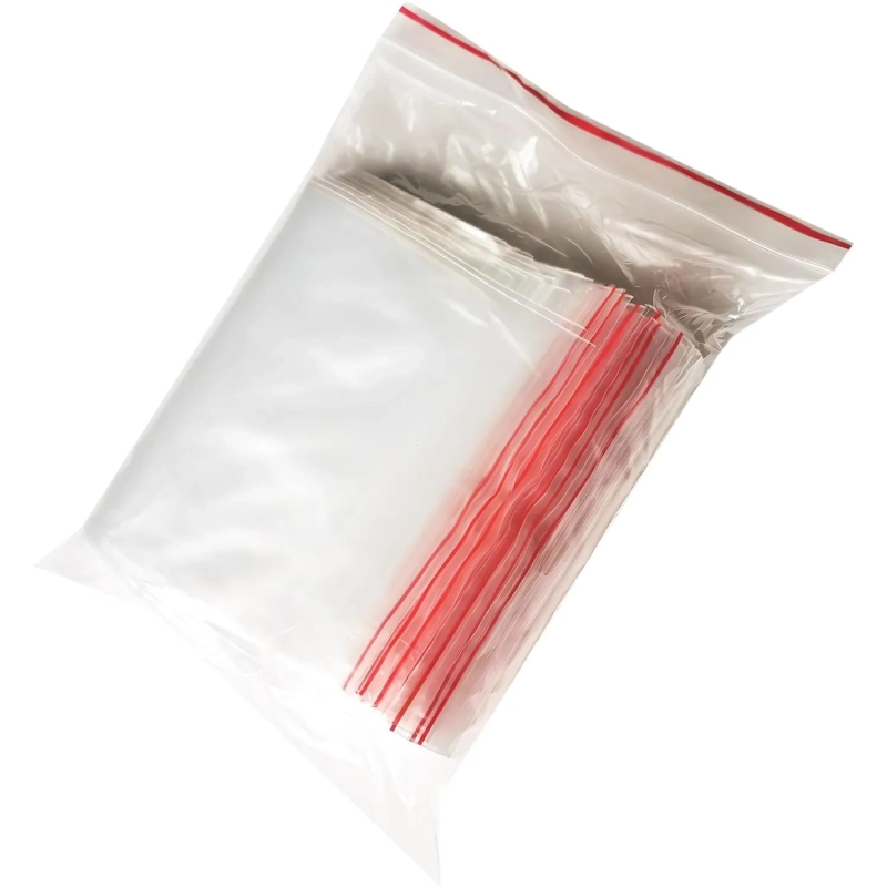 Пакет с замком (Zip Lock) с европодвесом 18 х 25 см, 60 мкм, 100 шт/уп