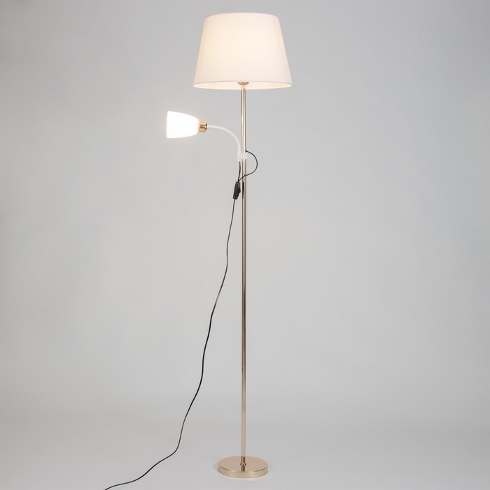 Торшер 19030/2GD E27 40Вт золото 41х41х180 см