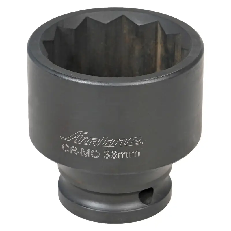 Головка ударная торцевая 1/2"DR двенадцатигранная 36мм, L=50мм
